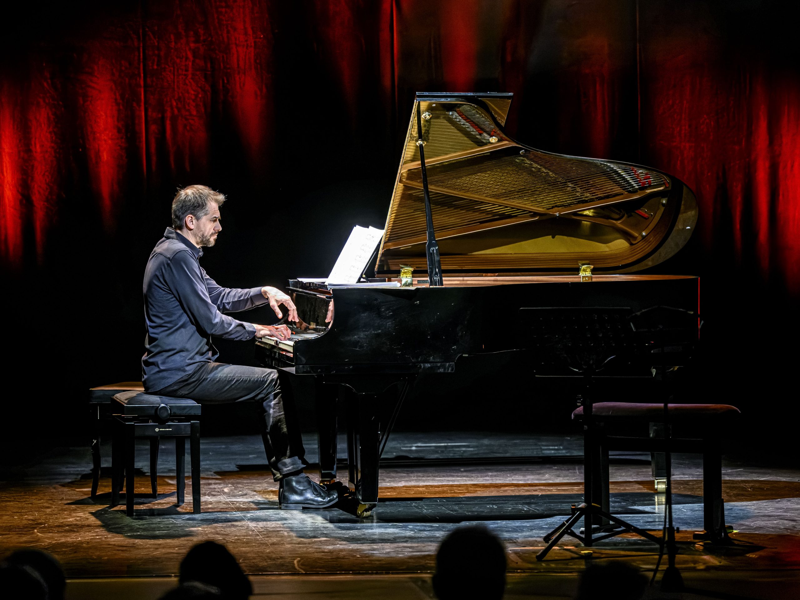 Matthieu Jubin au piano